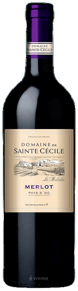 Domaine_de_Sainte_Cécile_La_Mélodie_Merlot