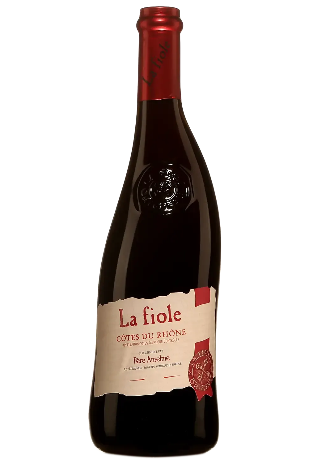 La fiole côte du rhône red