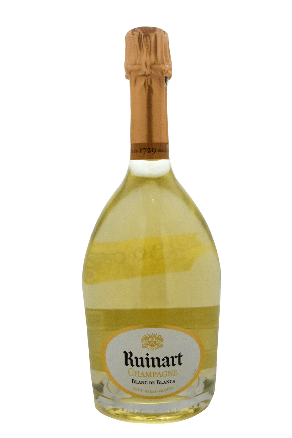 champagne - RUINART - Blanc de Blancs Brut , pas cher, en vente à Cotonou par La Cave du Bénin