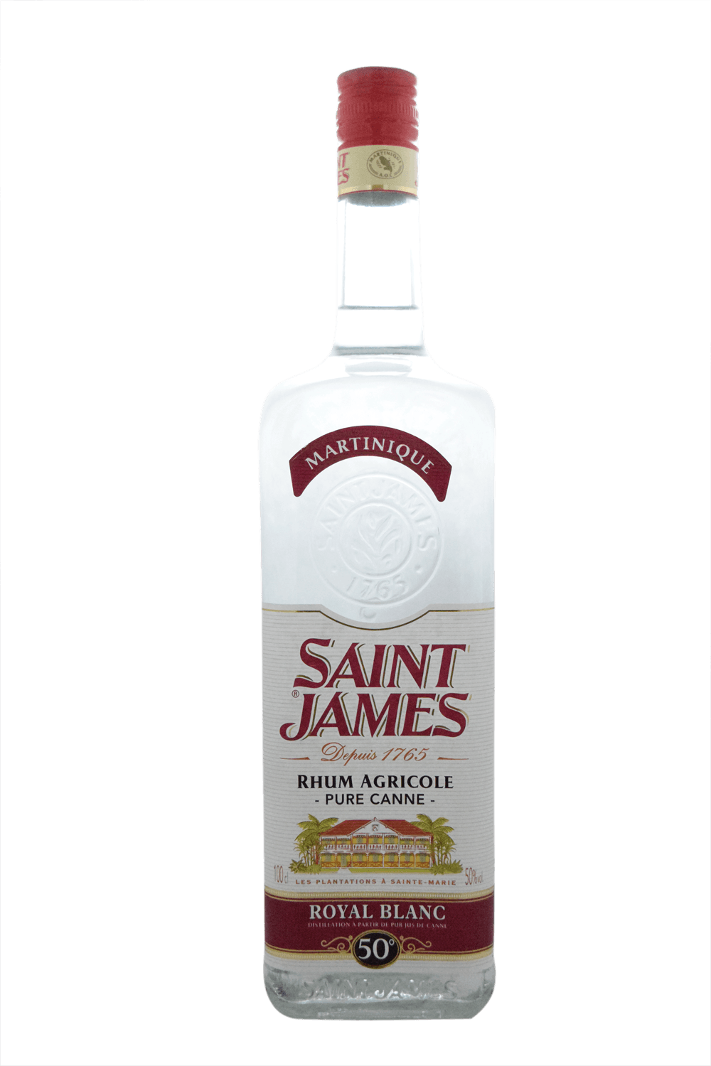 liqueur - SAINT JAMES - Royal Blanc Agricole, pas cher, en vente à Cotonou par La Cave du Bénin