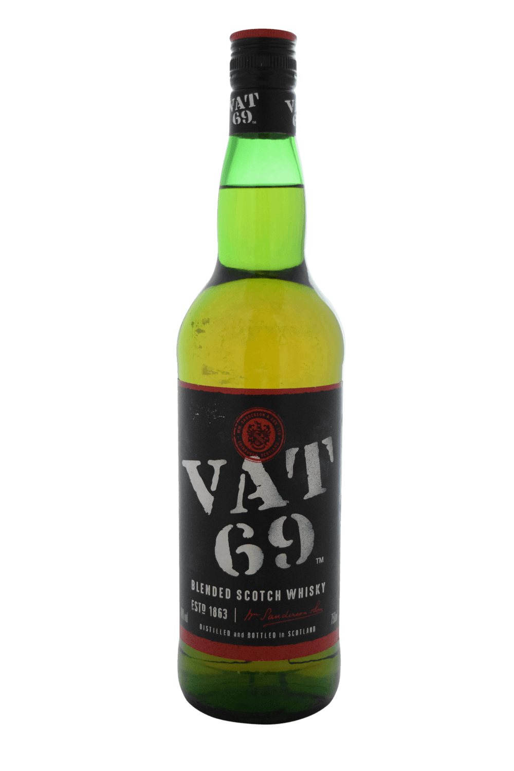 liqueur - VAT 69 - VAT 69 Blended Scotch Whisky, pas cher, en vente à Cotonou par La Cave du Bénin
