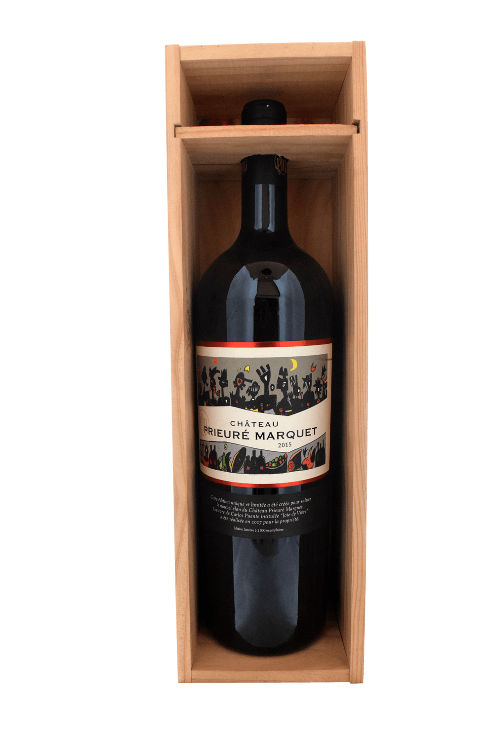 vin - PRIEURÉ MARQUET  - Château Prieuré Marquet 2015 (édition limitée), pas cher, en vente à Cotonou par La Cave du Bénin