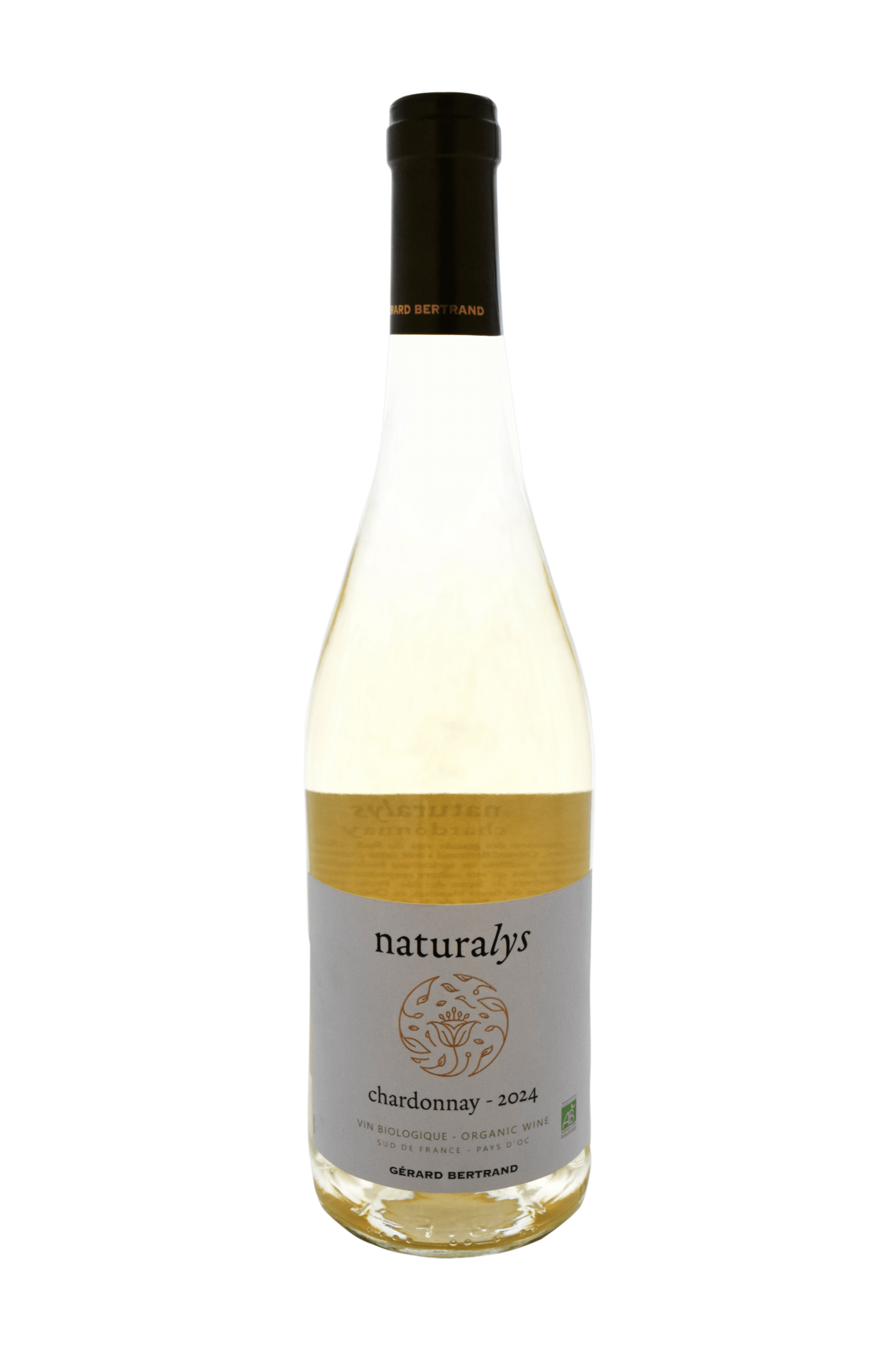 vin - GERARD BERTRAND - Naturaly’s Chardonnay 2024, pas cher, en vente à Cotonou par La Cave du Bénin