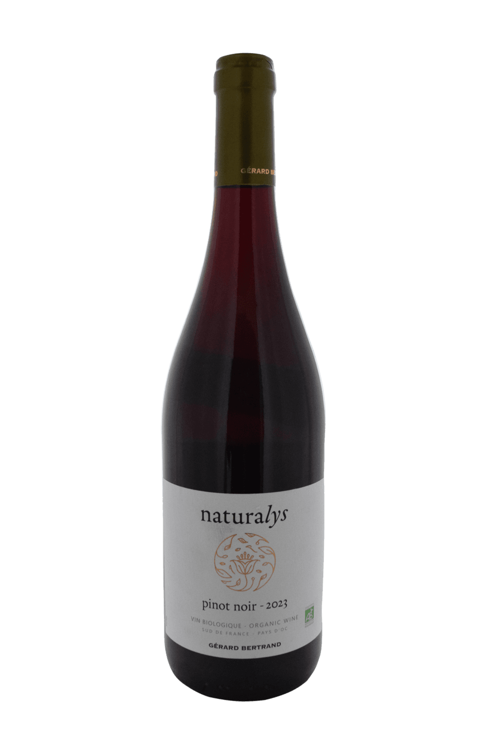 vin - GERARD BERTRAND - Naturaly’s Pinot Noir 2023, pas cher, en vente à Cotonou par La Cave du Bénin