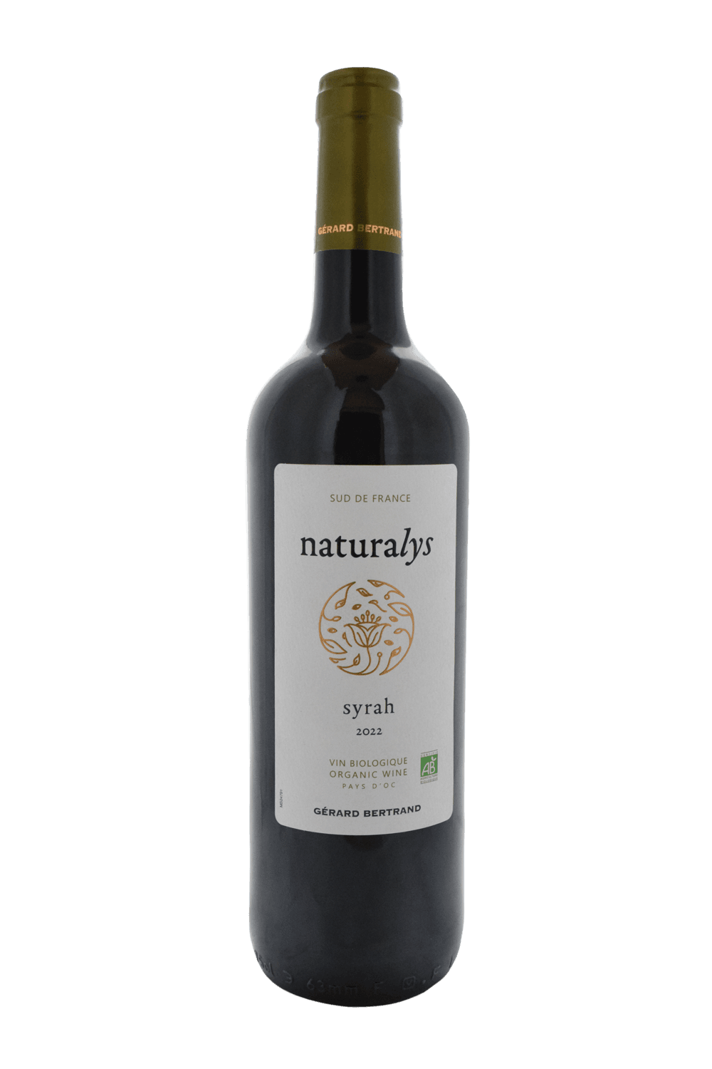 vin - GERARD BERTRAND - Naturaly’s Syrah 2022, pas cher, en vente à Cotonou par La Cave du Bénin