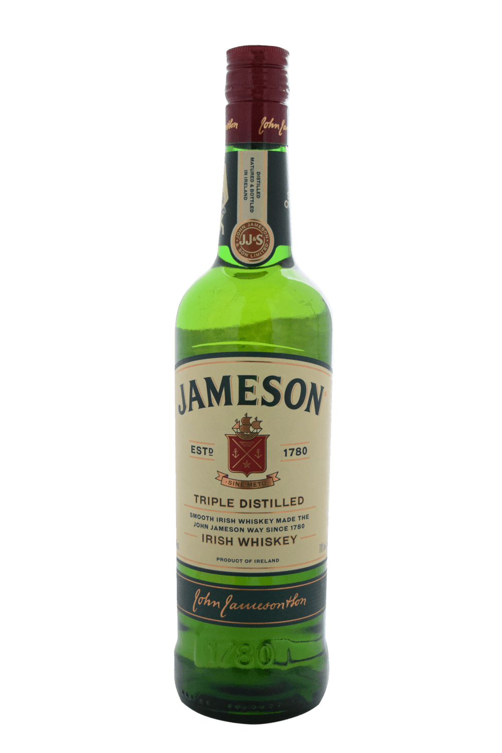 liqueur - JOHN JAMESON - Triple Distilled Irish Whiskey, pas cher, en vente à Cotonou par La Cave du Bénin