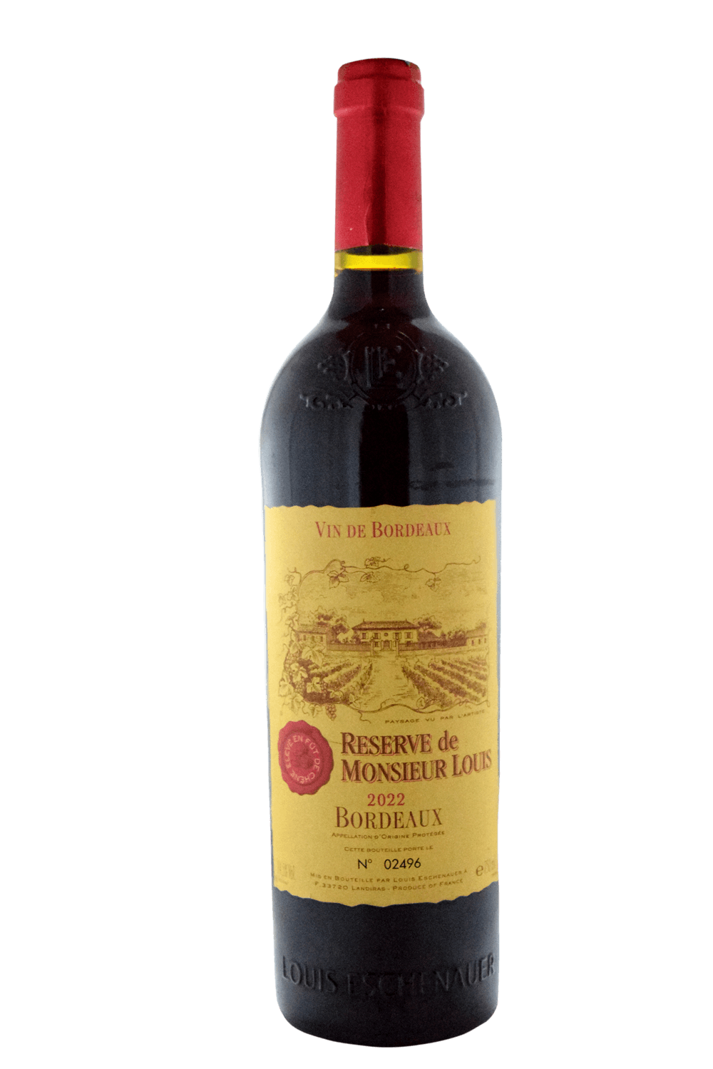 vin - LOUIS ESCHENAUER - Réserve de Monsieur Louis Bordeaux , pas cher, en vente à Cotonou par La Cave du Bénin