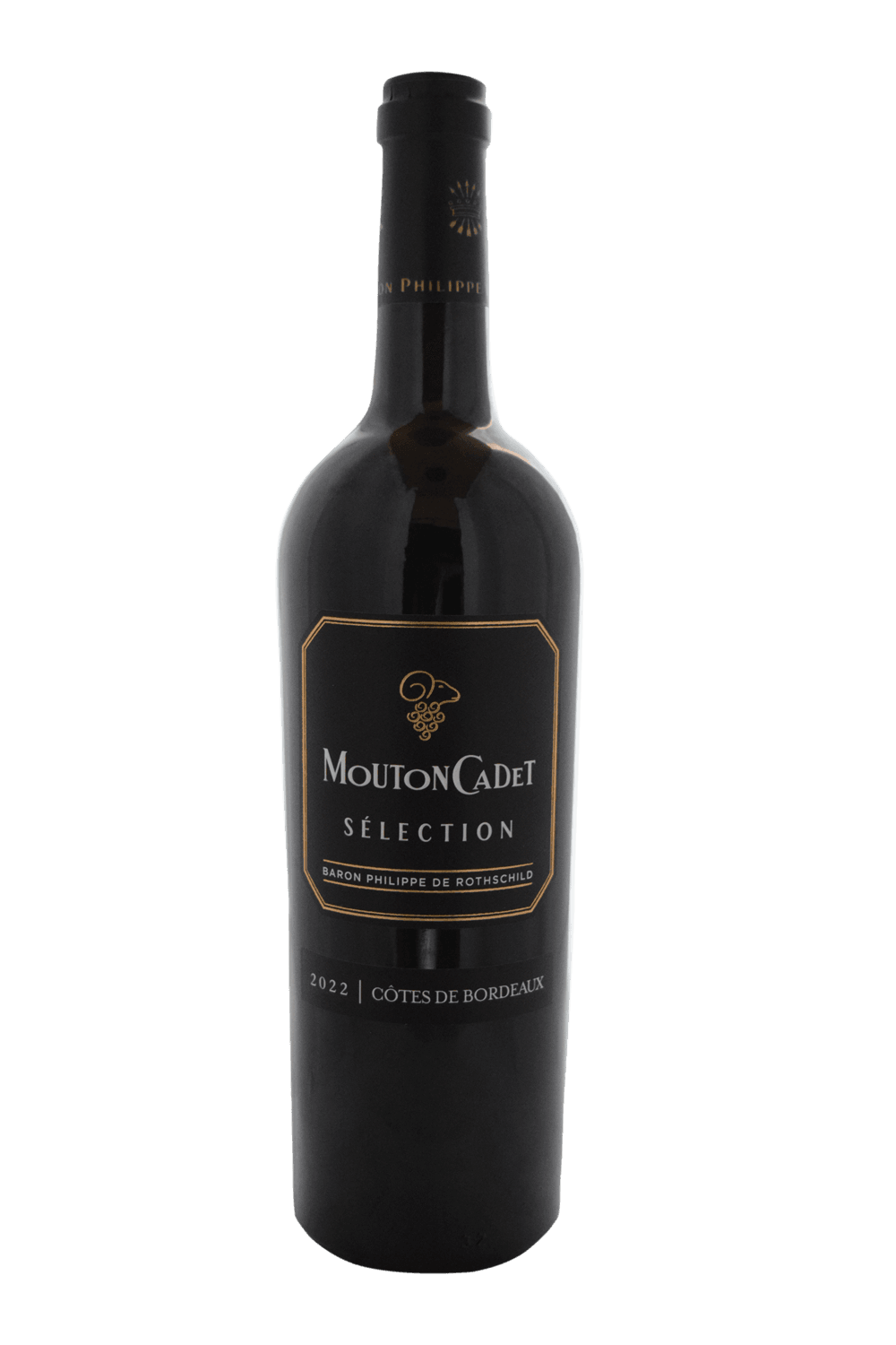 vin - Baron Philippe de Rothschild - Mouton Cadet Sélection Côtes de Bordeaux 2022, pas cher, en vente à Cotonou par La Cave du Bénin